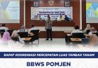 Rapat Koordinasi Percepatan Luas Tambah Tanam, BBWS PJ Hadir Sebagai Narasumber