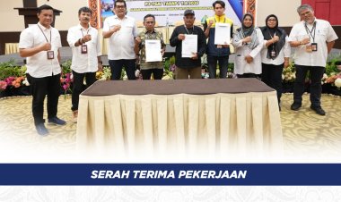 Serah Terima Pekerjaan P3-TGAI Tahap I Tahun 2025