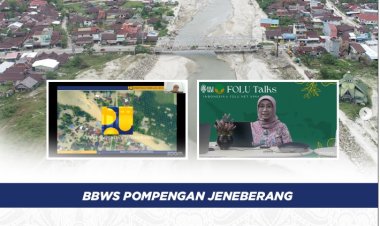 BBWS Pompengan Jeneberang menjadi Narasumber dalam Program FOLU Talks Kementerian Kehutanan