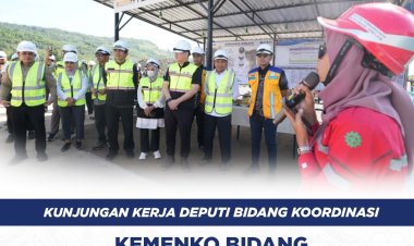 Kunjungan Kerja Deputi Bidang Koordinasi Infrastruktur Dasar Kemenko Bidang Infrastruktur dan Pembangunan Kewilayahan di Bendungan Jenelata dan Daerah Irigasi Kampili