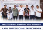 BBWS Pompengan Jeneberang Gelar Sosialisasi Hasil Survei Sosial Ekonomi dan Pemetaan LiDAR Dalam Rangka Penetapan Garis Sempadan Danau Tempe