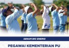 Senam Bio Energi: Pegawai Kementerian PU se-Sulsel Kompak Bergerak Sehat!
