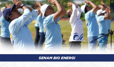 Senam Bio Energi: Pegawai Kementerian PU se-Sulsel Kompak Bergerak Sehat!