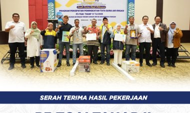 Serah Terima Hasil Pekerjaan P3-TGAI Tahap II TA 2025
