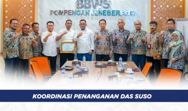 Koordinasi Penanganan DAS Suso, Bupati Luwu Sambangi BBWS Pompengan Jeneberang