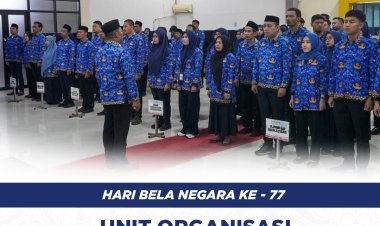 Hari Bela Negara ke-77, Unor Kementerian PU Sulsel Teguhkan Semangat Bela Negara
