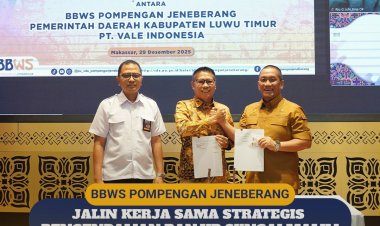 BBWS Pompengan Jeneberang Jalin Kerja Sama Strategis Pengendalian Banjir Sungai Malili