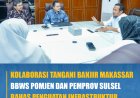 Koloborasi Tangani Banjir Makassar BBWS Pomjen dan Pemprov Sulsel Bahas Penguatan Infrastruktur