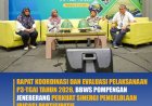 Rapat Koordinasi dan Evaluasi Pelaksanaan P3-TGAI Tahun 2026, BBWS Pomepengan Jeneberang Perkuat Sinergitas Pengelolaan Irigasi Partisipatif