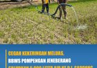 Cegah Kekeringan Meluas, BBWS Pompengan Jeneberang, Salurkan 5.000 Liter Air Ke D.I Saddang