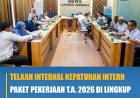 Telaah Internal Kepatuhan Intern Paket Pekerjaan T.A. 2026 di Lingkup BBWS Pompengan Jeneberang
