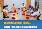 Perkuat Layanan Irigasi, BBWS Pompengan Jeneberang Terima Audiensi Bupati Polman