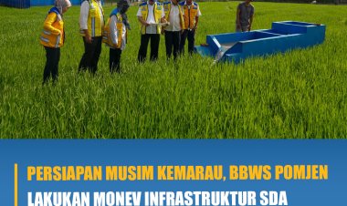 Persiapan Musim Kemarau, BBWS Pompengan Jeneberang Lakukan Monev Kesiapan Infrastruktur SDA di Kabupaten Bulukumba dan Bantaeng