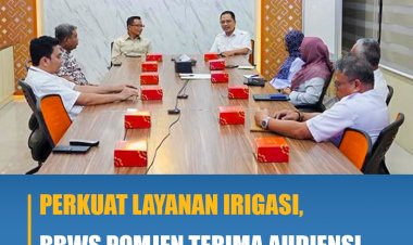 Perkuat Layanan Irigasi, BBWS Pompengan Jeneberang Terima Audiensi Bupati Polman