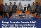 Sinergi Pusat dan Daerah: BBWS Pompengan Jeneberang Terima Audiensi Wali Kota Palopo terkait Infrastruktur Air Bersih