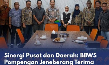 Sinergi Pusat dan Daerah: BBWS Pompengan Jeneberang Terima Audiensi Wali Kota Palopo terkait Infrastruktur Air Bersih