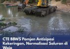 CTE BBWS Pomjen Antisipasi Kekeringan, Normalisasi Saluran di Wajo