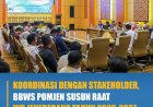 Koordinasi Dengan Stakeholder BBWS Pomjen susun RAAT WS Jeneberang Tahun 2026-2017