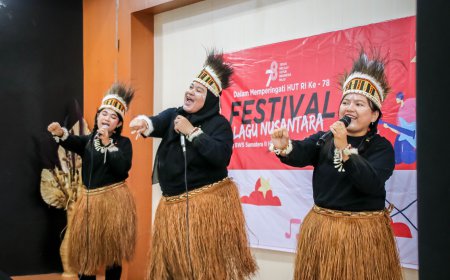 Lestarikan Lagu Daerah, BWS Sumatera II Medan Gelar Festival Lagu Daerah