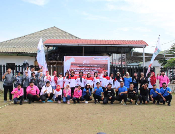 Meriahkan HUT RI Ke-78, BWS Sumatera II Medan Gelar Turnamen Gateball