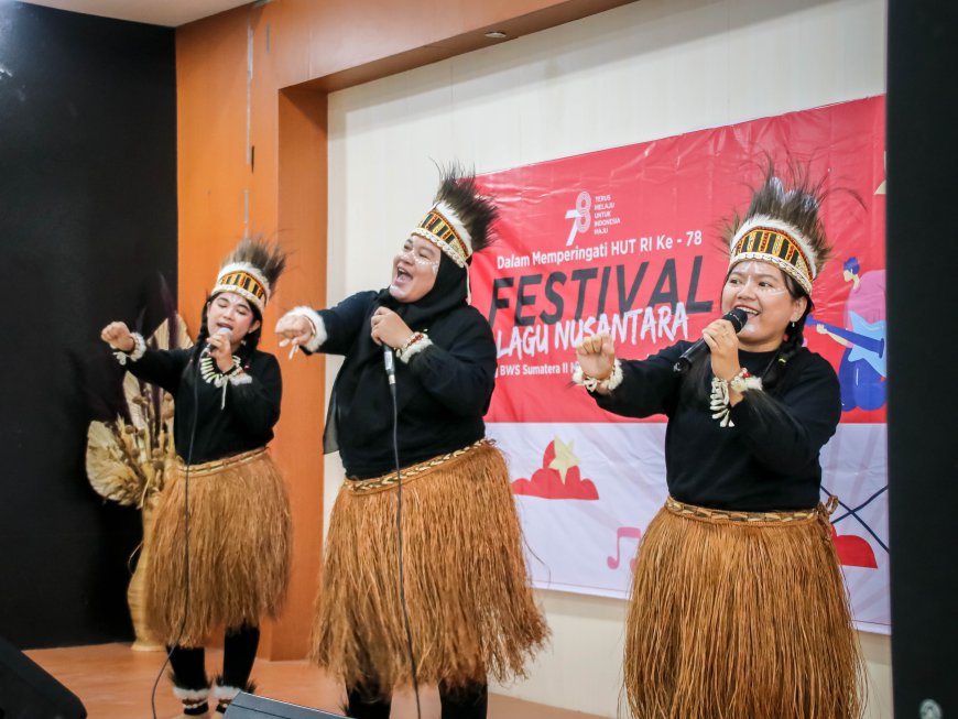 Lestarikan Lagu Daerah, BWS Sumatera II Medan Gelar Festival Lagu Daerah