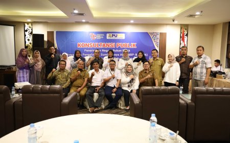 BWS Sumatera II Medan Gelar Konsultasi Publik Penerimaan Negara Bukan Pajak Biaya Jasa Pengelolaan Sumber Daya Air WS BNBB