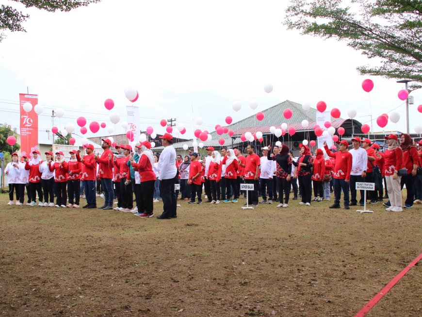 Sambut HUT RI Ke-79, Pertandingan Gateball Antar Satker Awali Rangkaian Semarak Lomba Kemerdekaan Indonesia BWS Sumatera II Medan