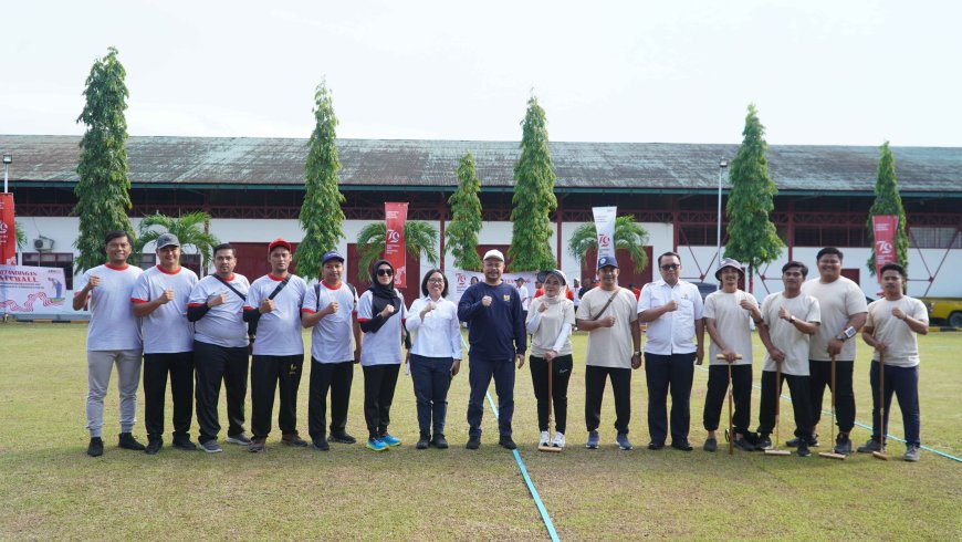 BWS Sumatera II Medan Raih Juara Ketiga Di Pertandingan Gateball Antar Unor Kementerian PUPR