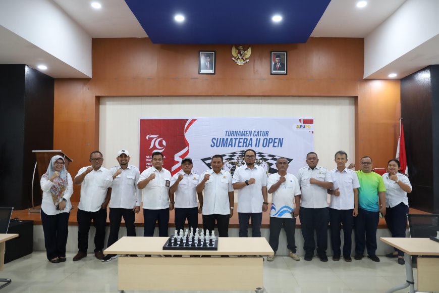 BWS Sumatera II Medan Gelar Turnamen Catur Meriahkan HUT RI Ke-79