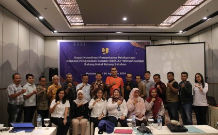 BWS Sumatera II Medan, Gelar Rapat Koordinasi Pemantauan Pelaksanaan RPSDA WS BNBB