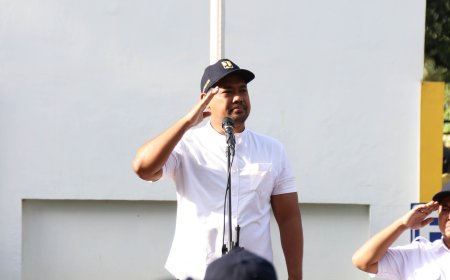 Pimpin Apel Pagi, Kasubag Umum dan Tata Usaha Ajak Tingkatkan Disiplin Waktu dan Kerja Sama