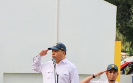 Pimpin Apel Pagi, Kasatker SNVT PJPA Sampaikan Arahan Dirjen SDA