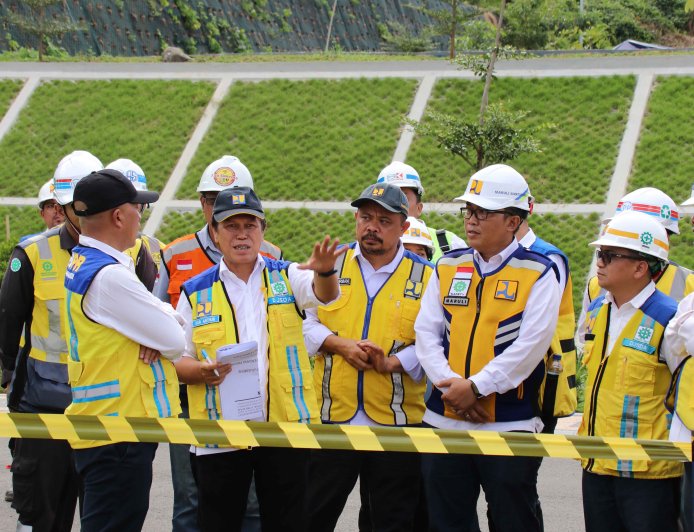 Dirjen SDA PUPR Tinjau Pembangunan Bendungan Lausimeme
