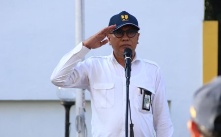 Pimpin Apel Pagi, Kepala BBWS Sumatera II Medan Ingatkan Untuk Menjadi Abdi Negara Yang Lebih Baik