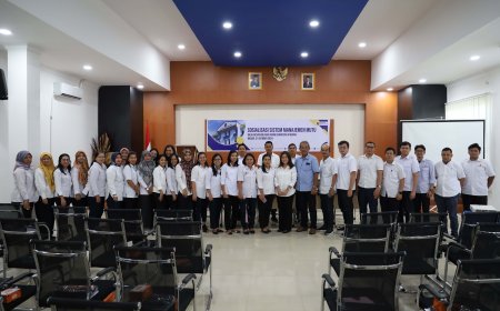 Tingkatkan Mutu Pekerjaan Konstruksi dan Non Konstruksi, BBWS Sumatera II Medan Gelar Sosialisasi Sistem Manajemen Mutu