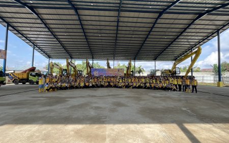 Jelang Puncak Musim Hujan, BBWS Sumatera II Medan Gelar Apel Siap Siaga Bencana