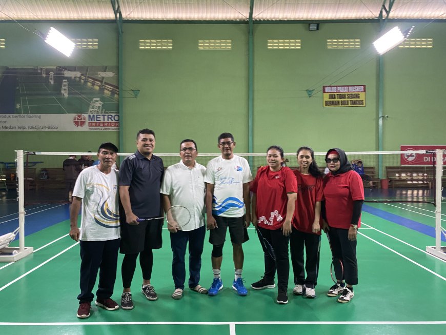 Tekuk Wakil BPPW Sumut, Tim Ganda Putri BBWS Sumatera II Medan Rebut Juara Pertama