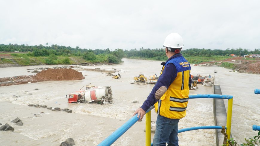 Tanggap Darurat Bencana, Kepala BBWS Sumatera II Medan Tinjau Lokasi Terdampak Banjir