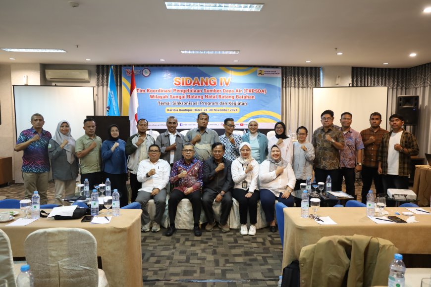 Gelar Sidang Keempat, TKPSDA WS BNBB Bahas Sinkronisasi Program dan Kegiatan