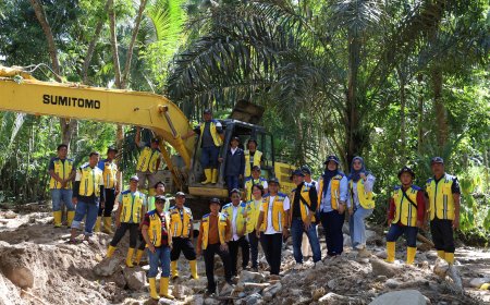 Tanggap Darurat Bencana, BBWS Sumatera II Medan Tangani Banjir Bandang Kabupaten Tapanuli Selatan