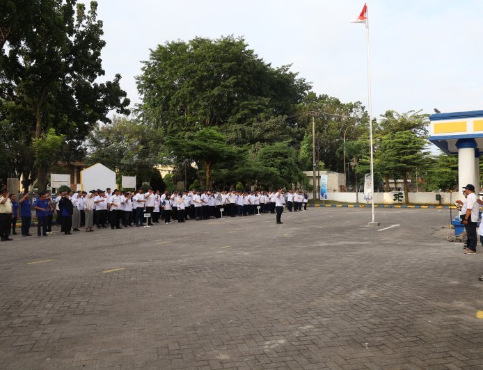 Pimpin Apel Pagi, Kepala BBWS Sumatera II Medan Tekankan Untuk Hindari Gratifikasi Jelang Akhir Tahun