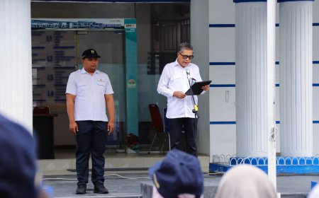 Apel Pagi Awal Tahun 2025, Kepala BBWS Sumatera II Medan Tekankan Kedisiplinan dan Kesiapsiagaan Bencana