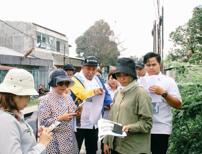 BBWS Sumatera II Medan Dampingi Delegasi World Bank Tinjau Kesiapan Program NUFReP di Kota Medan