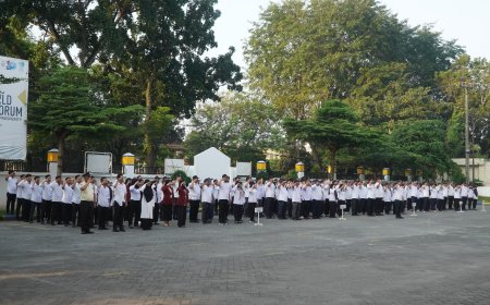 Pimpin Apel Pagi, Kabid Operasi dan Pemeliharaan SDA Sampaikan Pencapaian Sasaran Utama 608