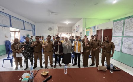 Dukung Program Ketahanan Pangan, Kepala BBWS Sumatera II Medan Tinjau Areal Persawahan Desa Sambirejo Kabupaten Langkat