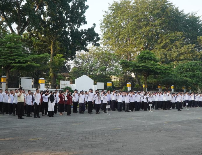 Pimpin Apel Pagi, Kabid Operasi dan Pemeliharaan SDA Sampaikan Pencapaian Sasaran Utama 608
