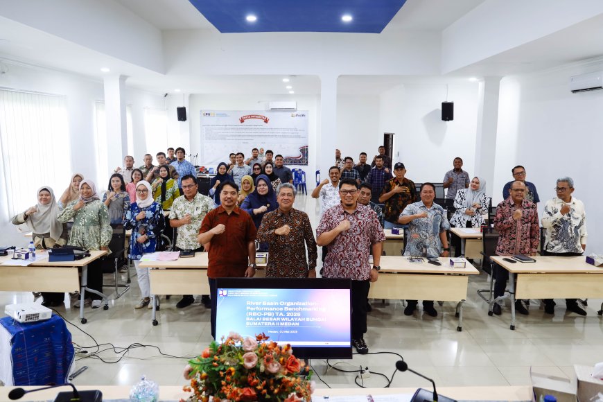 BBWS Sumatera II Medan Gelar Rapat Penilaian Kinerja RBO Tahun 2025