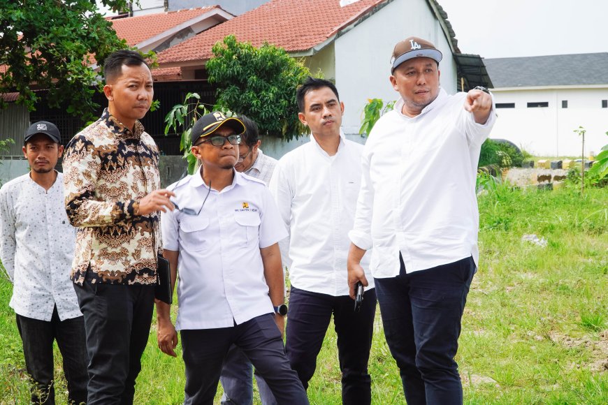 Kolaborasi Lintas Sektor, BBWS Sumatera II Medan Dampingi Kementerian Keuangan Tinjau Pelaksanaan NUFReP di Kota Medan