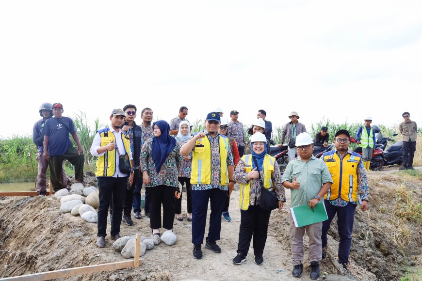 Tinjau Pekerjaan Rehabilitasi DIR Kewenangan Pusat Provinsi Sumut Untuk Mendukung Swasembada Pangan Nasional