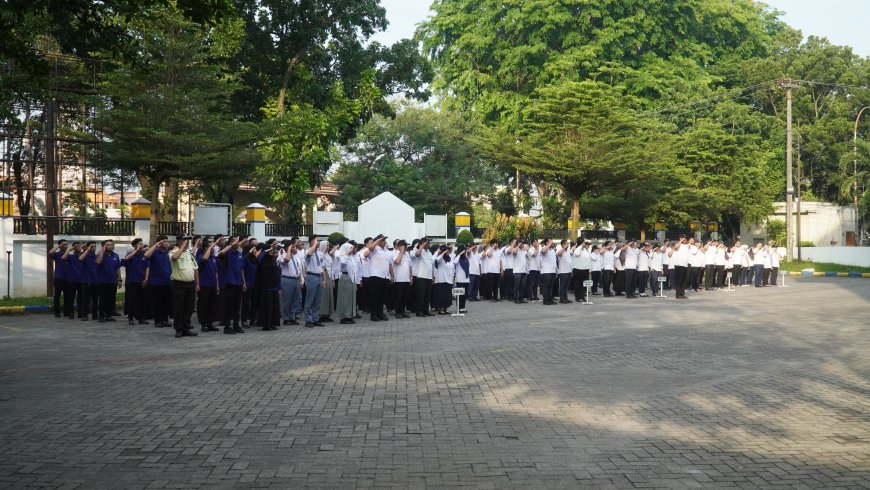 Gelar Apel Pagi, Kepala BBWS Sumatera II Medan Tekankan Kesiapan Mitigasi Bencana dan Etika Hubungan Kerja